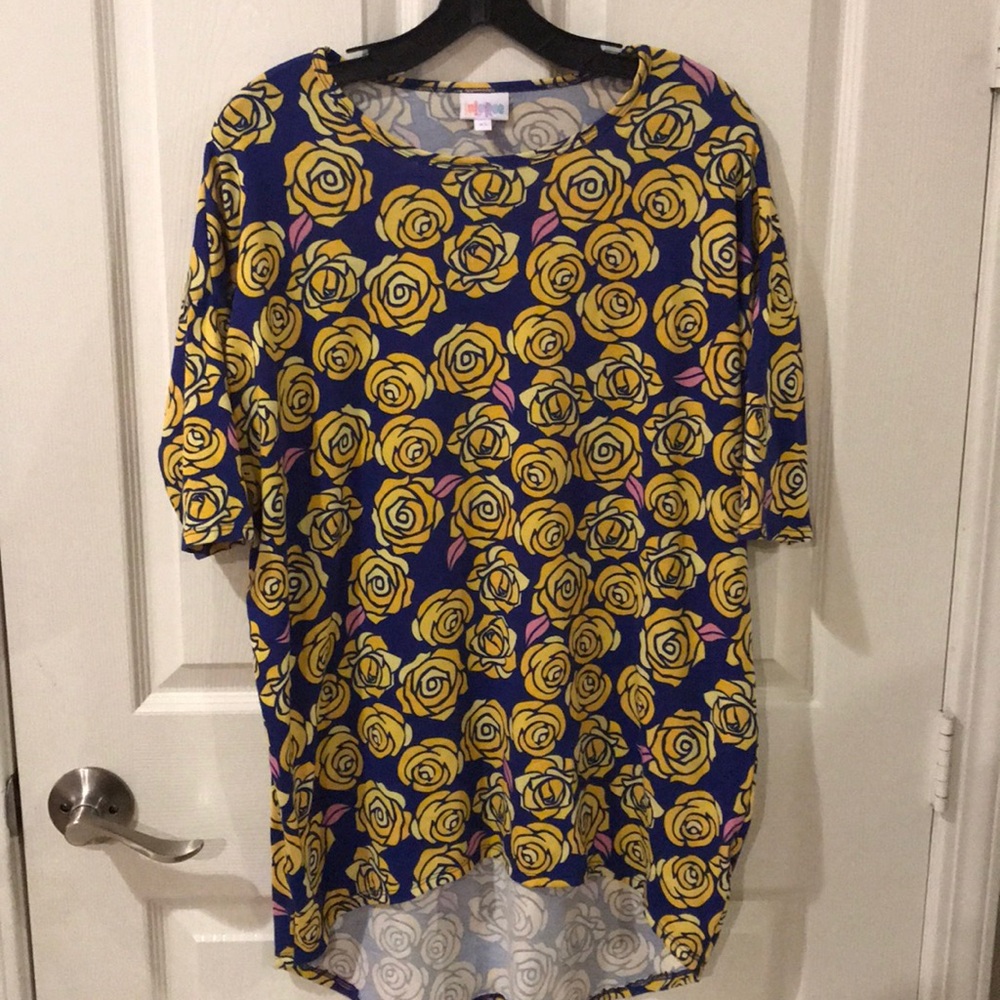 XS, LuLaRoe Irma, Perf. Cond, Disney Roses